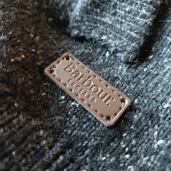 Barbour Men's Full Zip Wool Blend Sweater (Charcoal, S) - NWOT - Picture 7 of 12